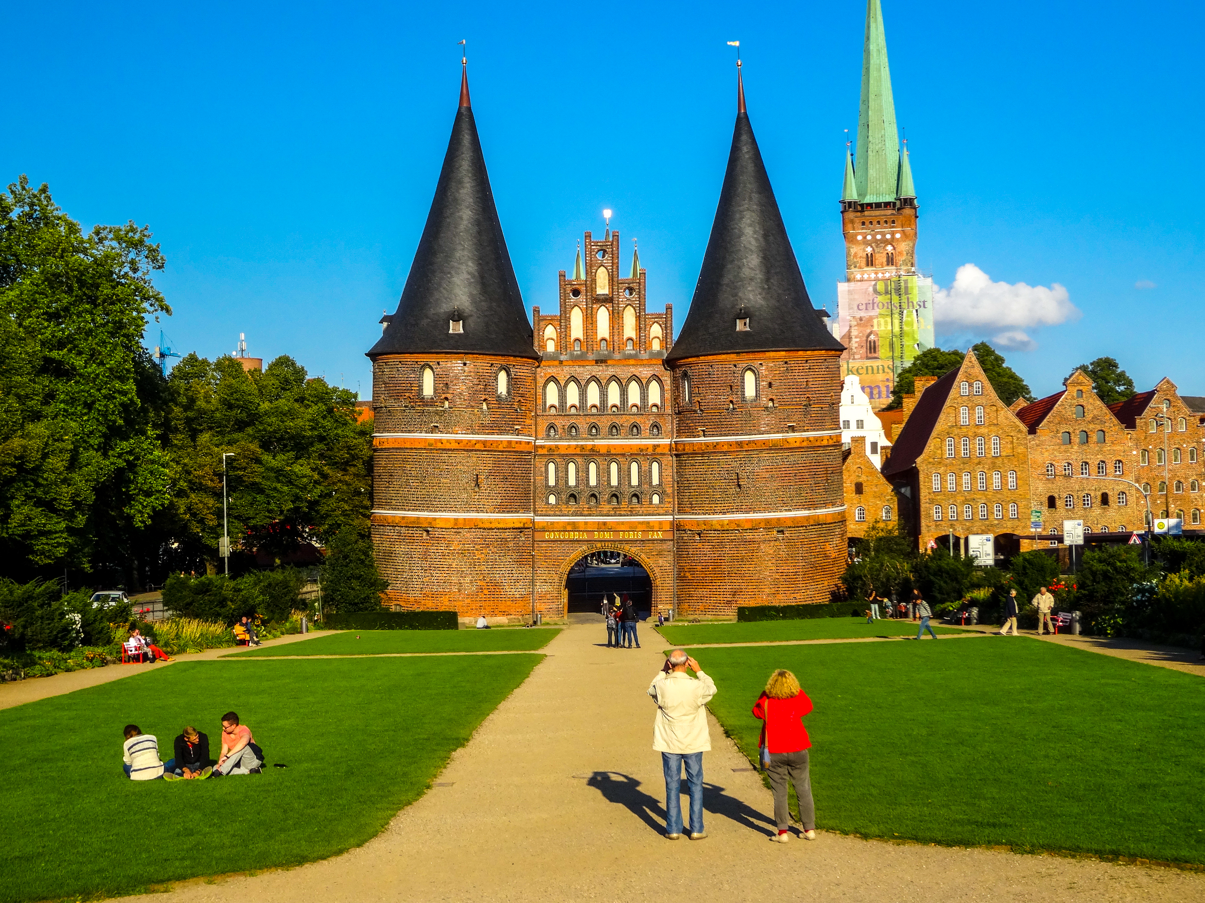 Foto vom Holstentor in Lübeck