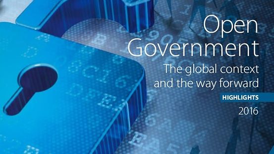 Ausschnitt der "Highlights" des OECD Berichts zu Open Government
