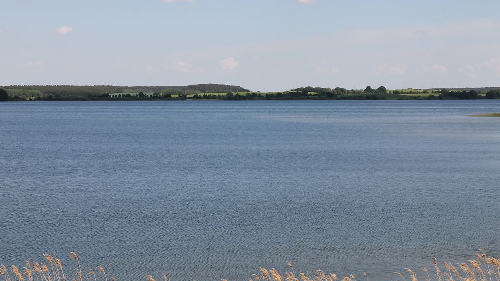Blick auf den Karower See